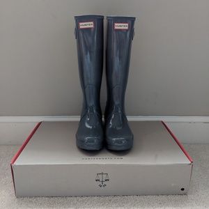 Grey Hunter Rainboots WITH BOX